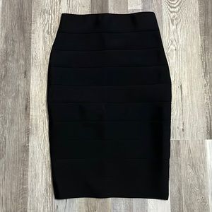 A’gaci black Pencil skirt SZ S